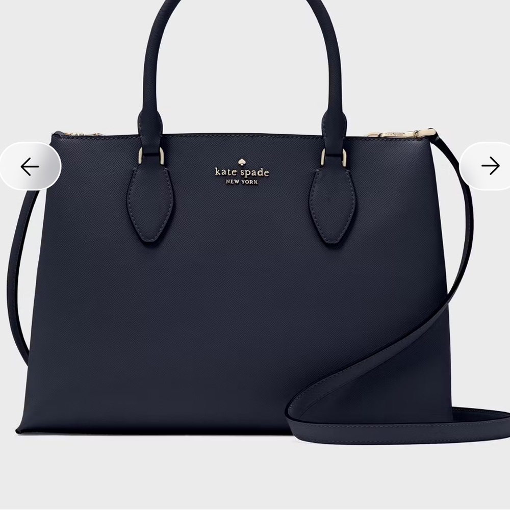 NWT Kate Spade Rae Medium Satchel in Blazer Blue